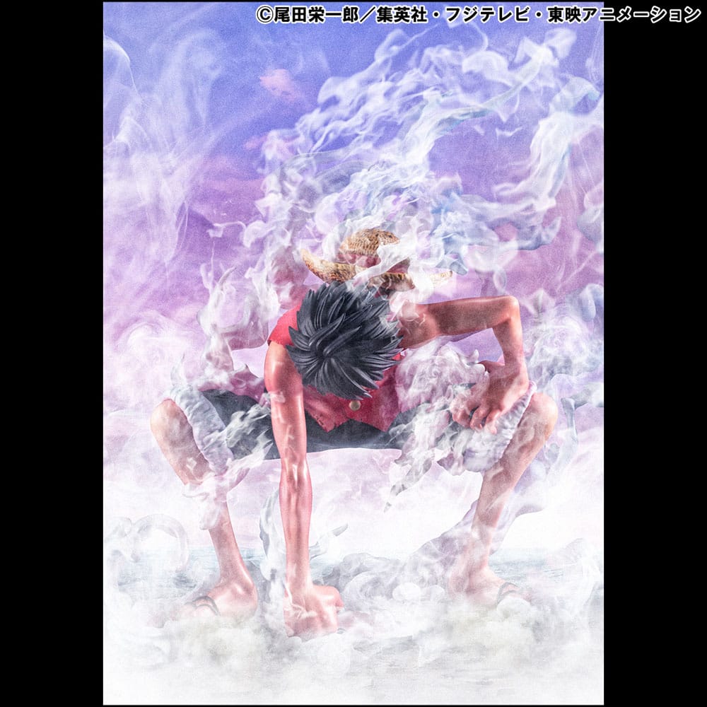 Megahouse One Piece P.O.P Monkey D. Ruffy Gear 2 Limited Edition Statue