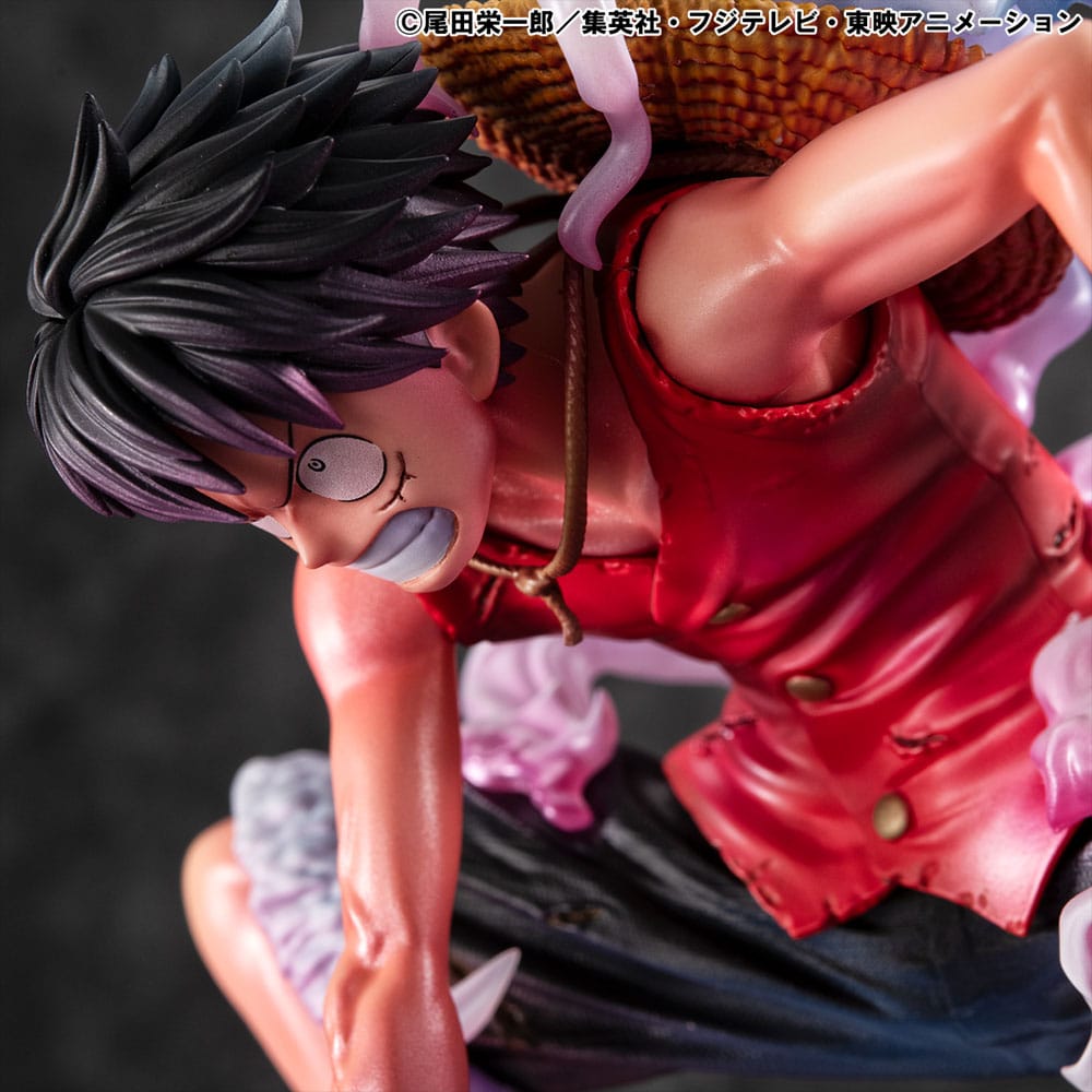 Megahouse One Piece P.O.P Monkey D. Ruffy Gear 2 Limited Edition Statue