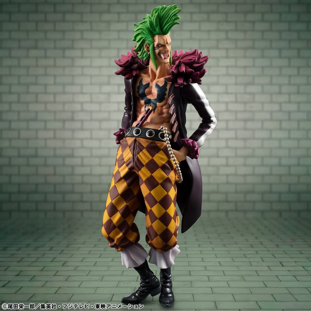 Megahouse One Piece Portrait.Of.Pirates Bartolomeo The Cannibal Limited Edition Figur