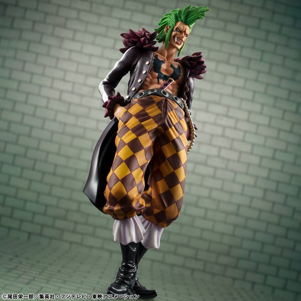 Megahouse One Piece Portrait.Of.Pirates Bartolomeo The Cannibal Limited Edition Figur