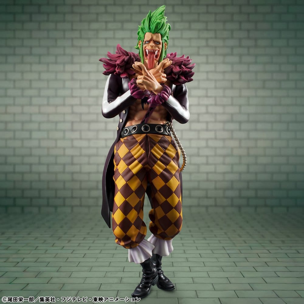 Megahouse One Piece Portrait.Of.Pirates Bartolomeo The Cannibal Limited Edition Figur