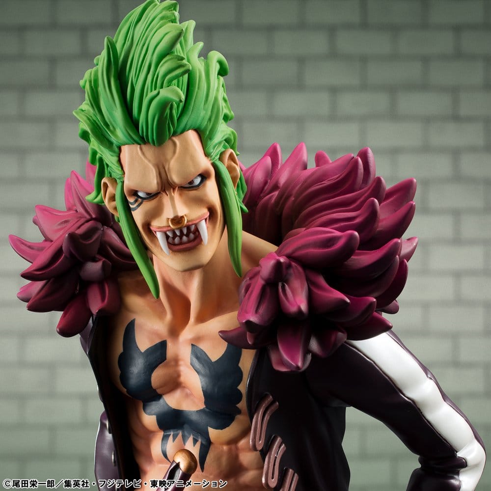 Megahouse One Piece Portrait.Of.Pirates Bartolomeo The Cannibal Limited Edition Figur