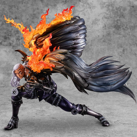 Megahouse One Piece Portrait Of Pirates Beasts Pirates All-Stars King WA-MAXIMUM Statue