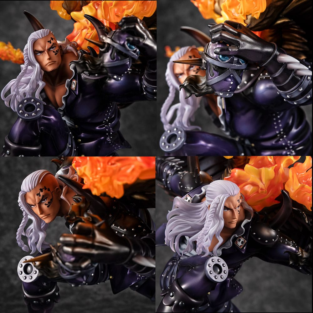 Megahouse One Piece Portrait Of Pirates Beasts Pirates All-Stars King WA-MAXIMUM Statue