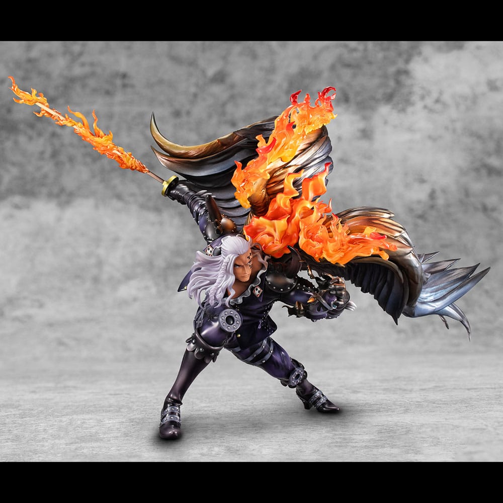 Megahouse One Piece Portrait Of Pirates Beasts Pirates All-Stars King WA-MAXIMUM Statue