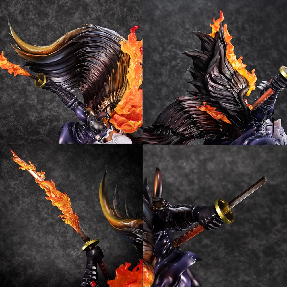 Megahouse One Piece Portrait Of Pirates Beasts Pirates All-Stars King WA-MAXIMUM Statue