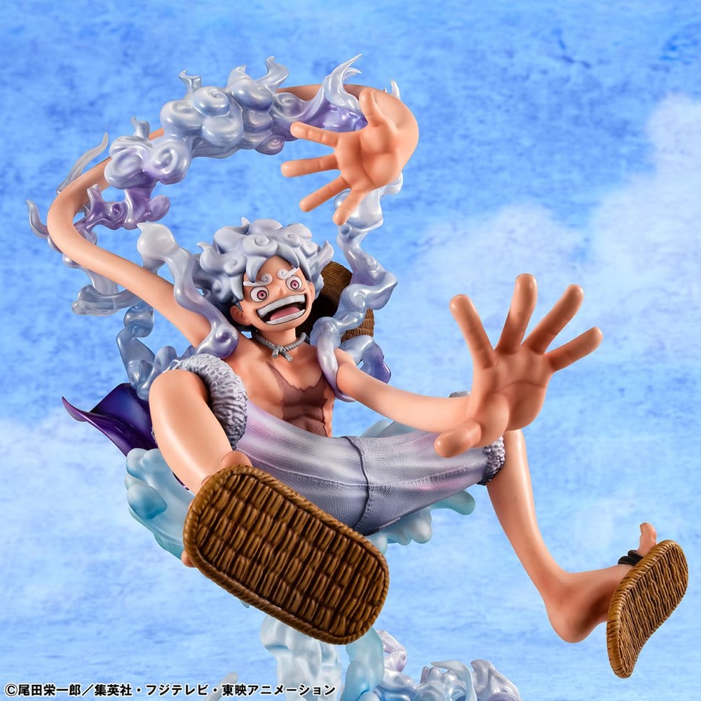 Megahouse One Piece Portrait.Of.Pirates Monkey D. Luffy Evolutionary History Figur