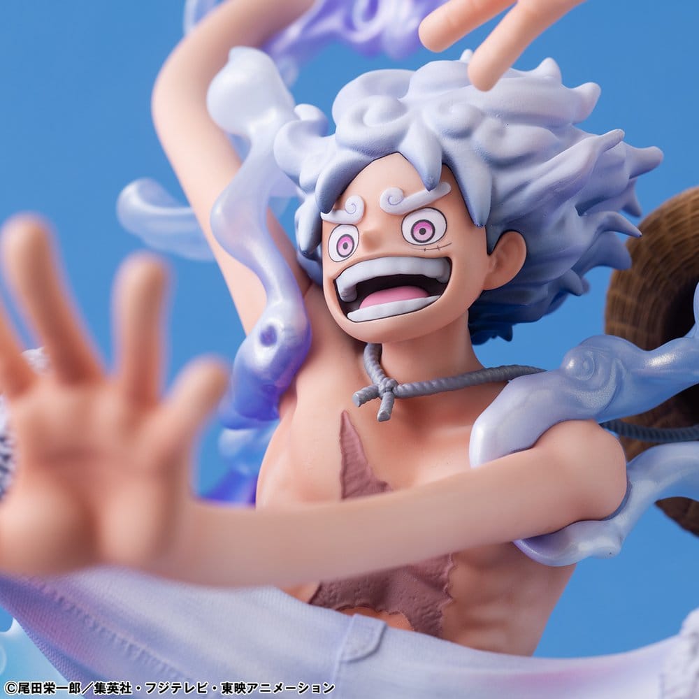 Megahouse One Piece Portrait.Of.Pirates Monkey D. Luffy Evolutionary History Figur