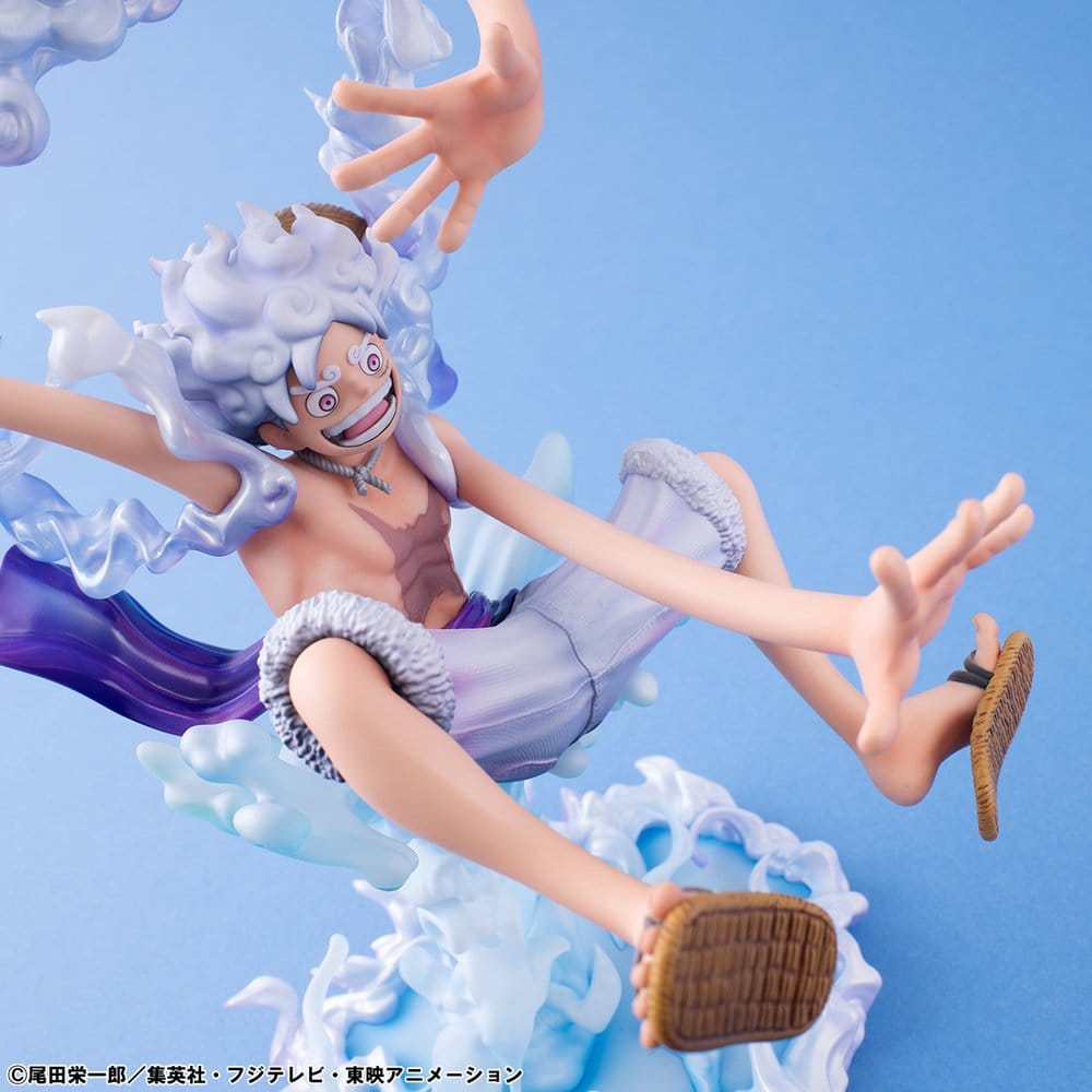 Megahouse One Piece Portrait.Of.Pirates Monkey D. Luffy Evolutionary History Figur