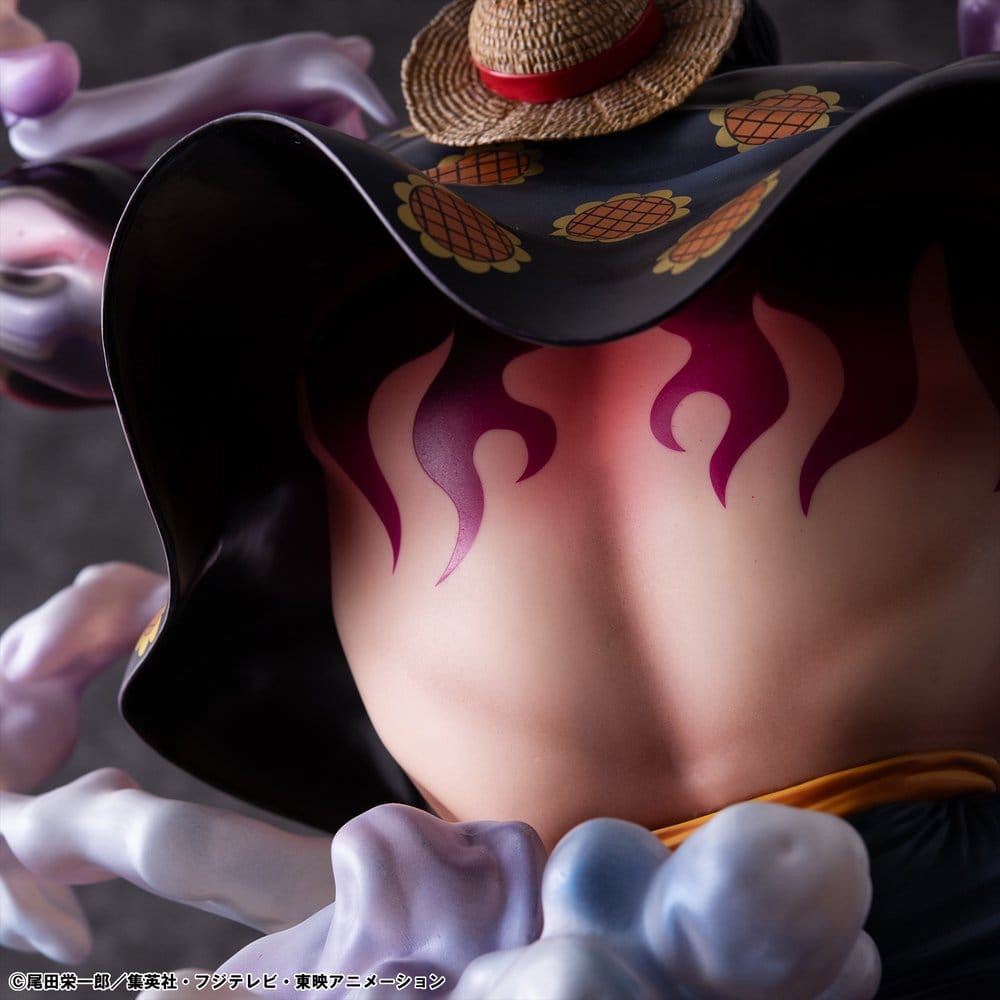 Megahouse One Piece Portrait.Of.Pirates SA-Maximum Monkey D. Ruffy Gear 4 Bounce-Man 10th Limited Ver. Figur