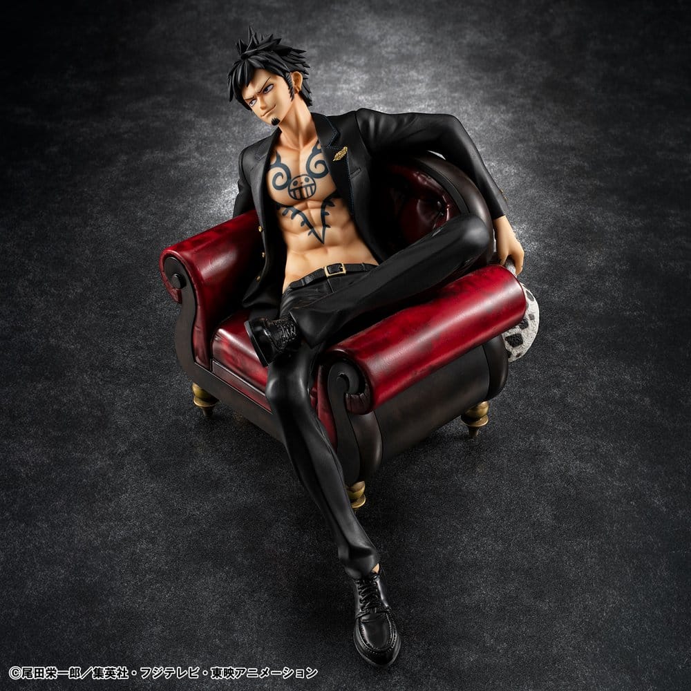 Megahouse One Piece Portrait.Of.Pirates Trafalgar Law S.O.C Ver.R Figur