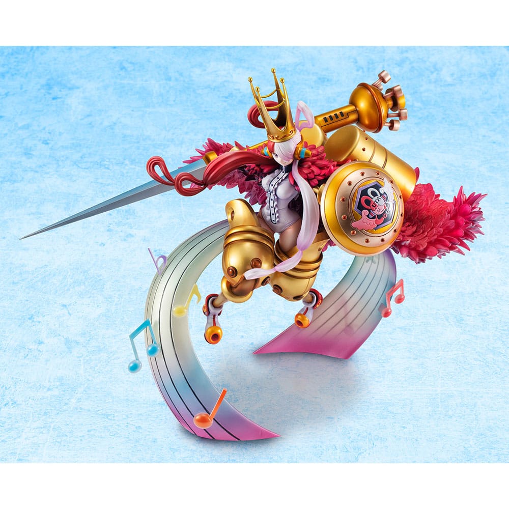 Megahouse One Piece Portrait Of Pirates Uta I´m Invincible Red Maximum Statue