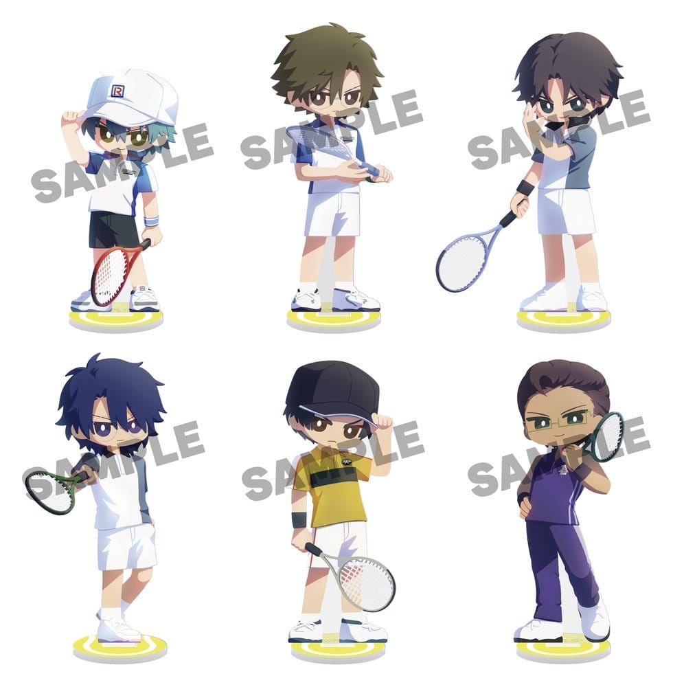 Megahouse The New Prince Of Tennis Irusta Minifiguren Vol.1 Irusta Blind Box Display