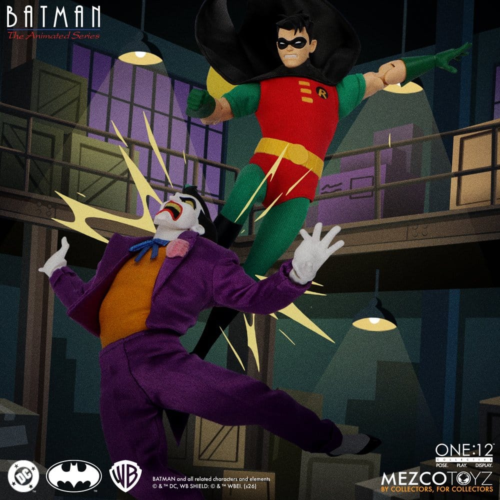 Mezco Toys Batman Die Zeichentrickserie Robin One:12 Collective 1/12 Actionfigur