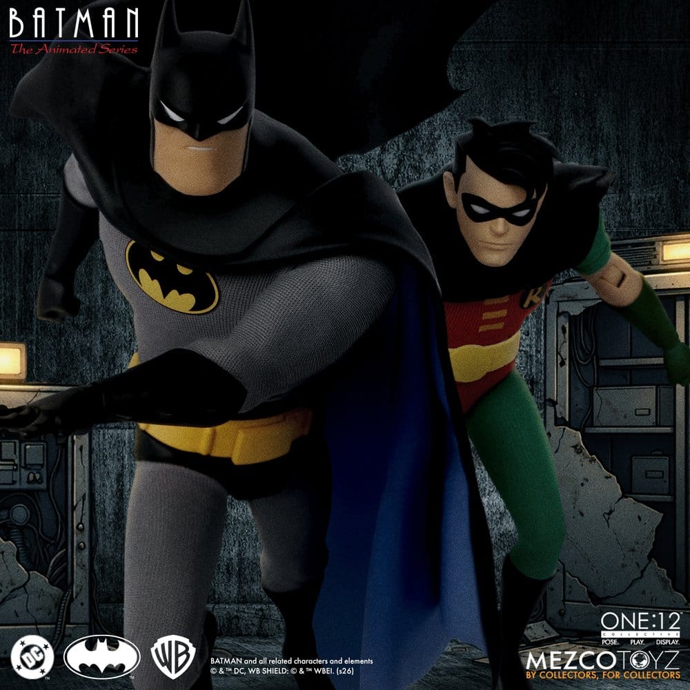 Mezco Toys Batman Die Zeichentrickserie Robin One:12 Collective 1/12 Actionfigur