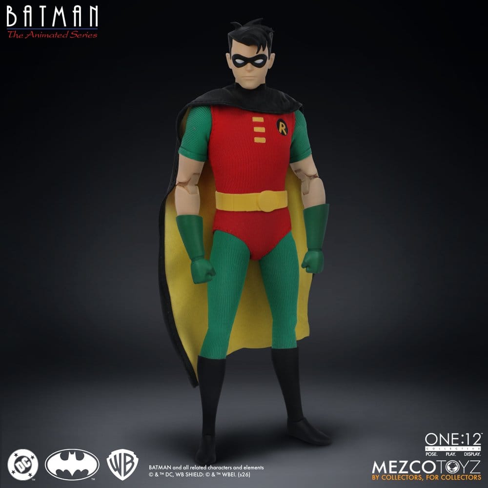Mezco Toys Batman Die Zeichentrickserie Robin One:12 Collective 1/12 Actionfigur