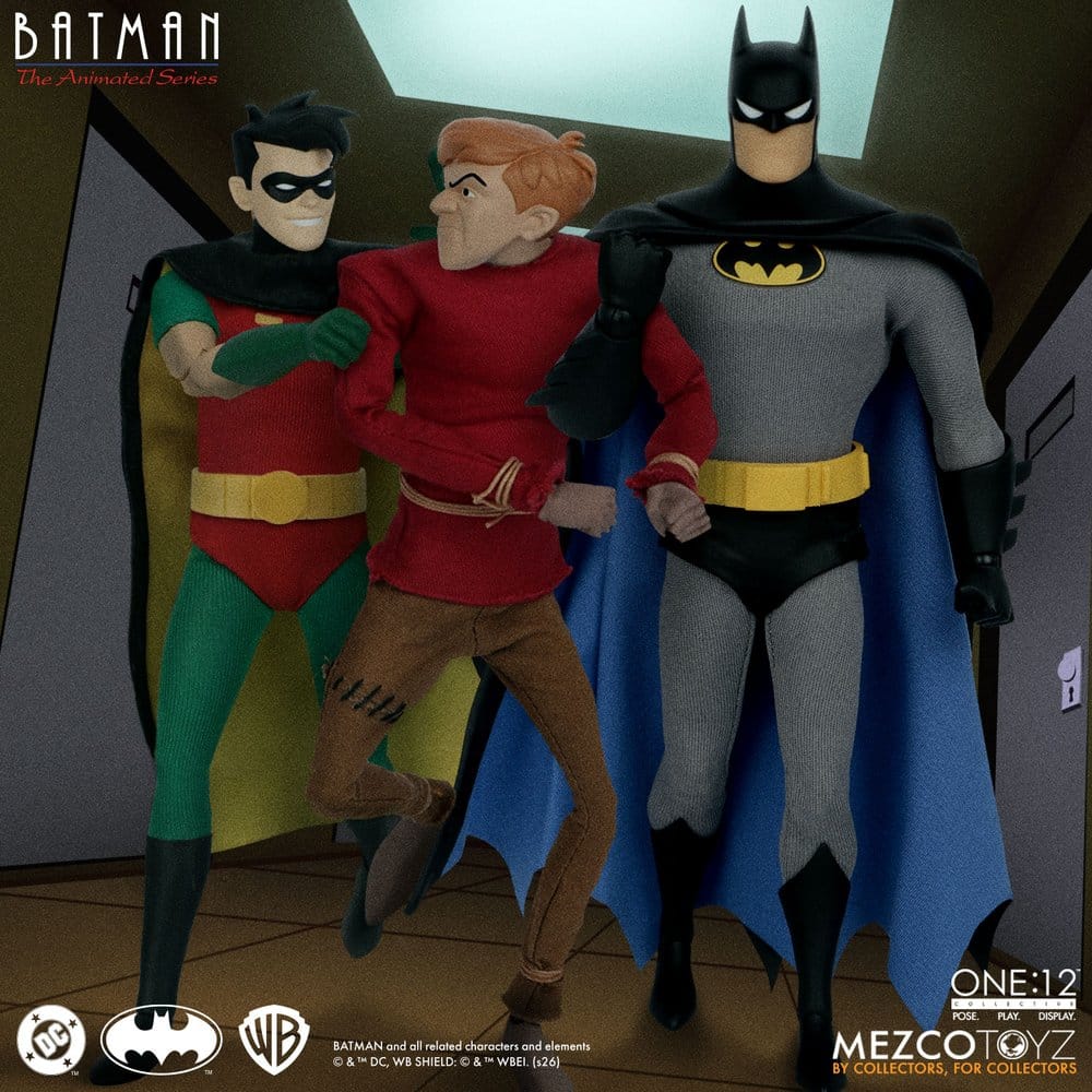 Mezco Toys Batman Die Zeichentrickserie Scarecrow One:12 Collective 1/12 Actionfigur