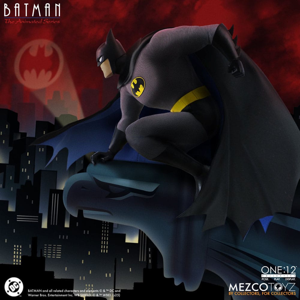 Mezco Toys Batman The Animated Series Batman 1/12 Actionfigur