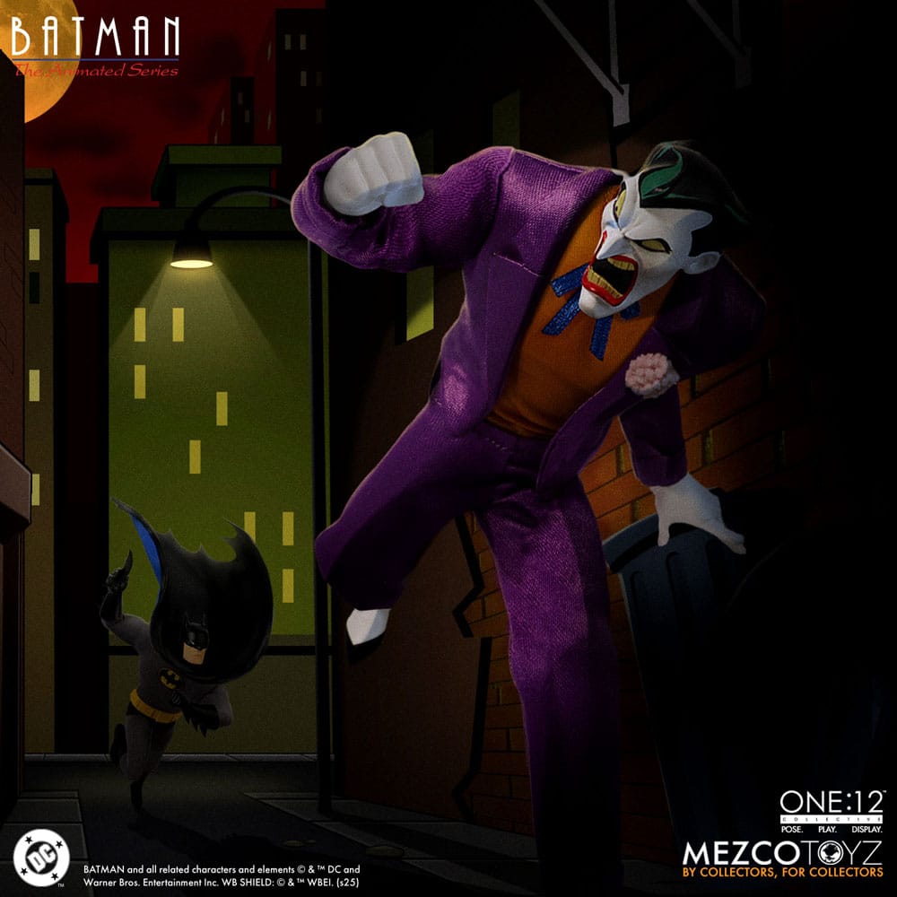 Mezco Toys Batman The Animated Series The Joker 1/12 Actionfigur