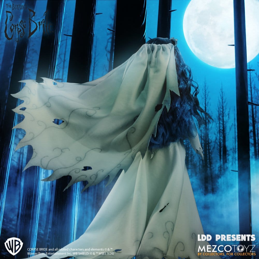 Mezco Toys Corpse Bride Hochzeit mit einer Leiche Emily LDD Presents Puppe