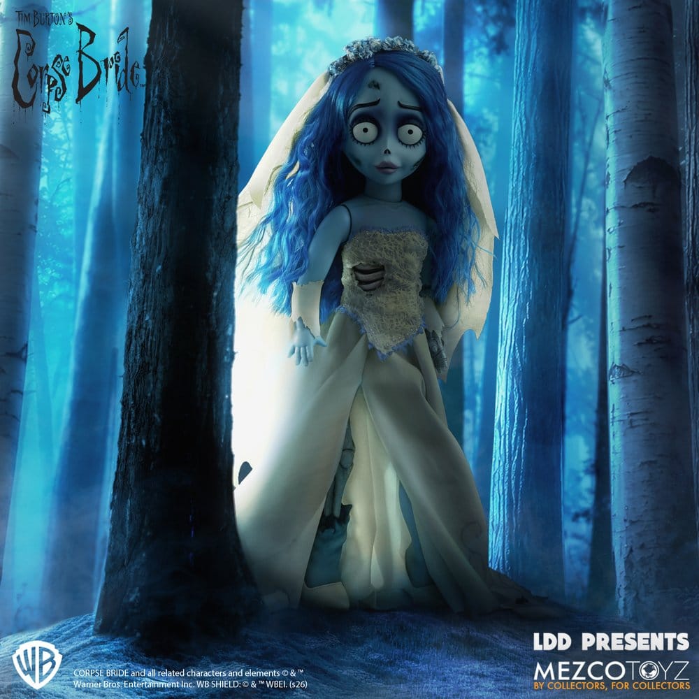 Mezco Toys Corpse Bride - Hochzeit mit einer Leiche LDD Presents Puppe Emily 25 cm