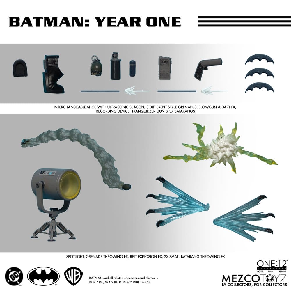 Mezco Toys DC Comics Batman Year One 1/12 Actionfigur