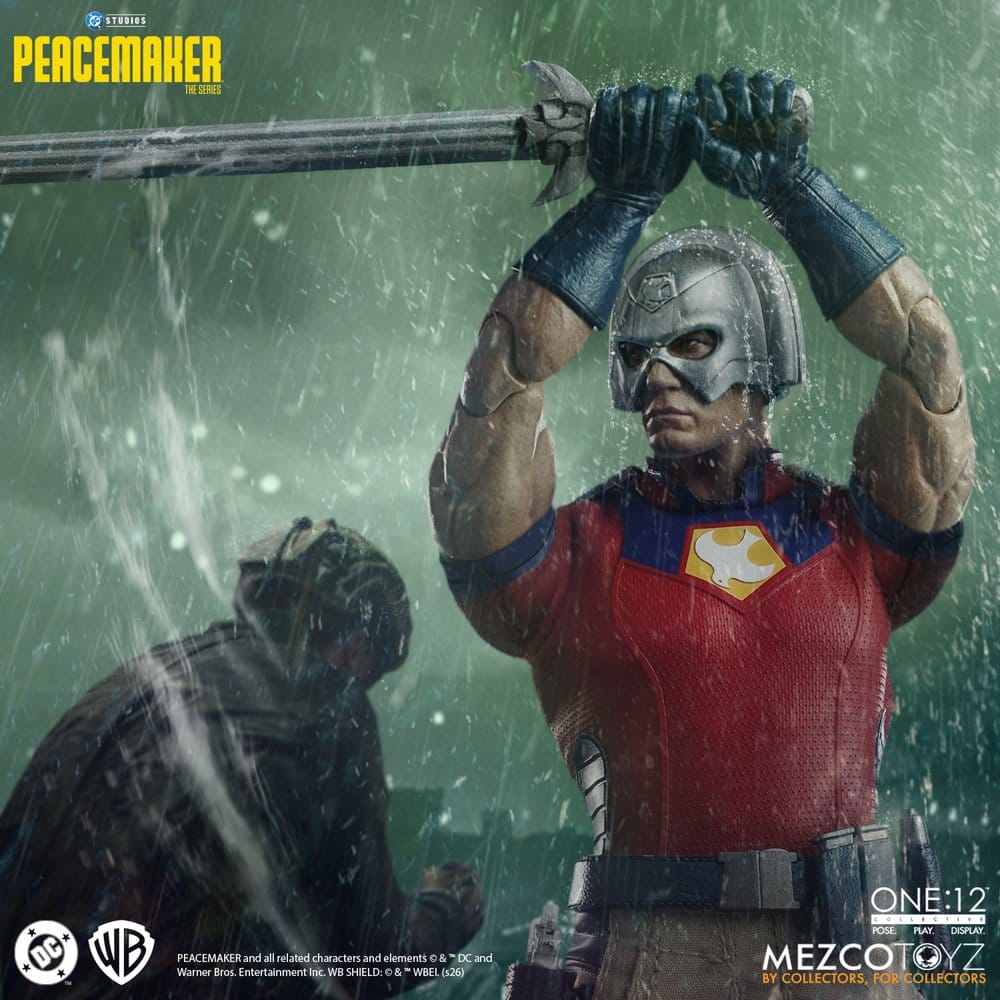 Mezco Toys DC Comics Peacemaker One:12 Collective 1/12 Actionfigur