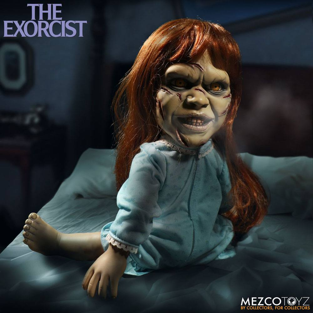 Mezco Toys Der Exorzist Regan MacNeil MDS Mega Scale Puppe