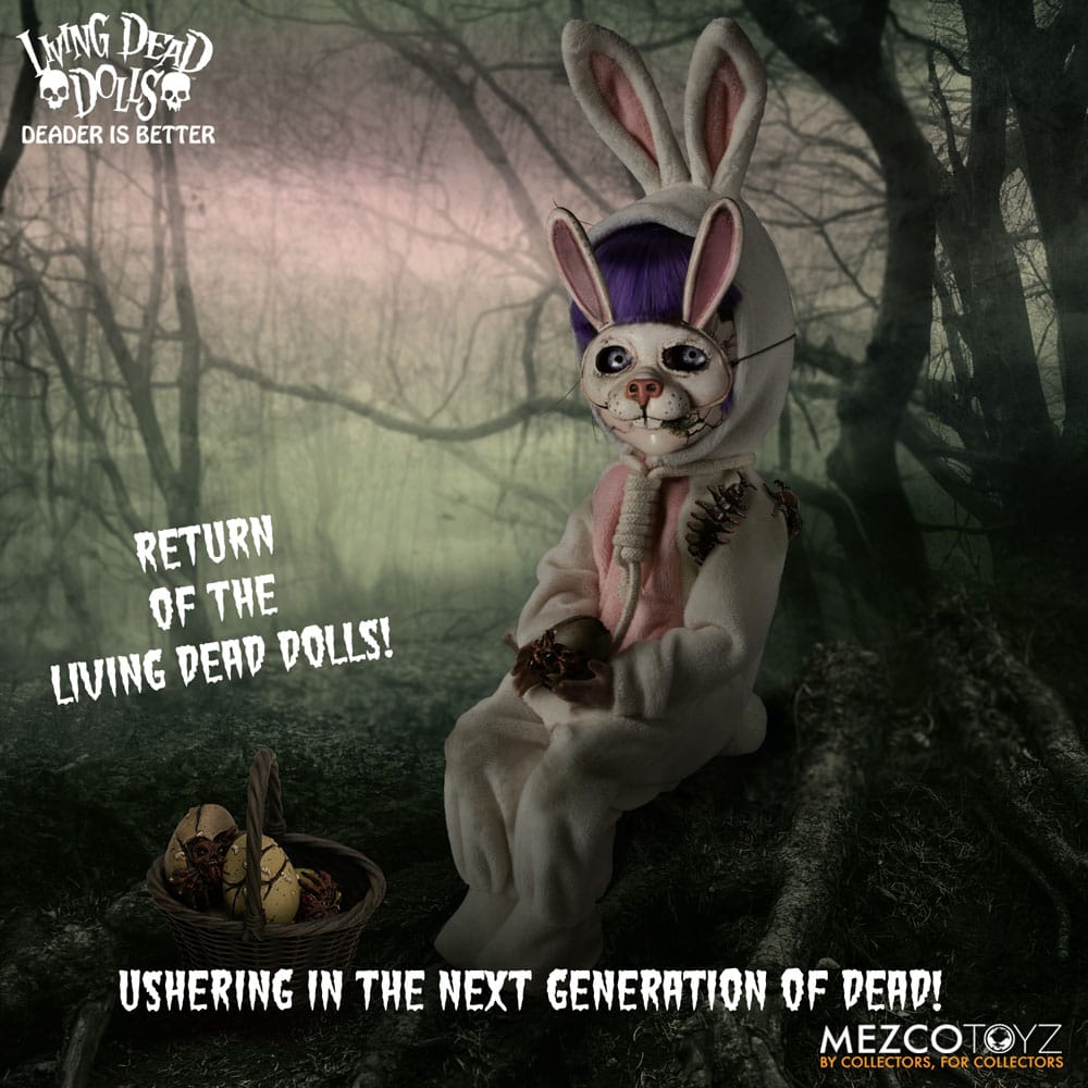 Mezco Toys Eggzorcist LDD Living Dead Dolls Puppe