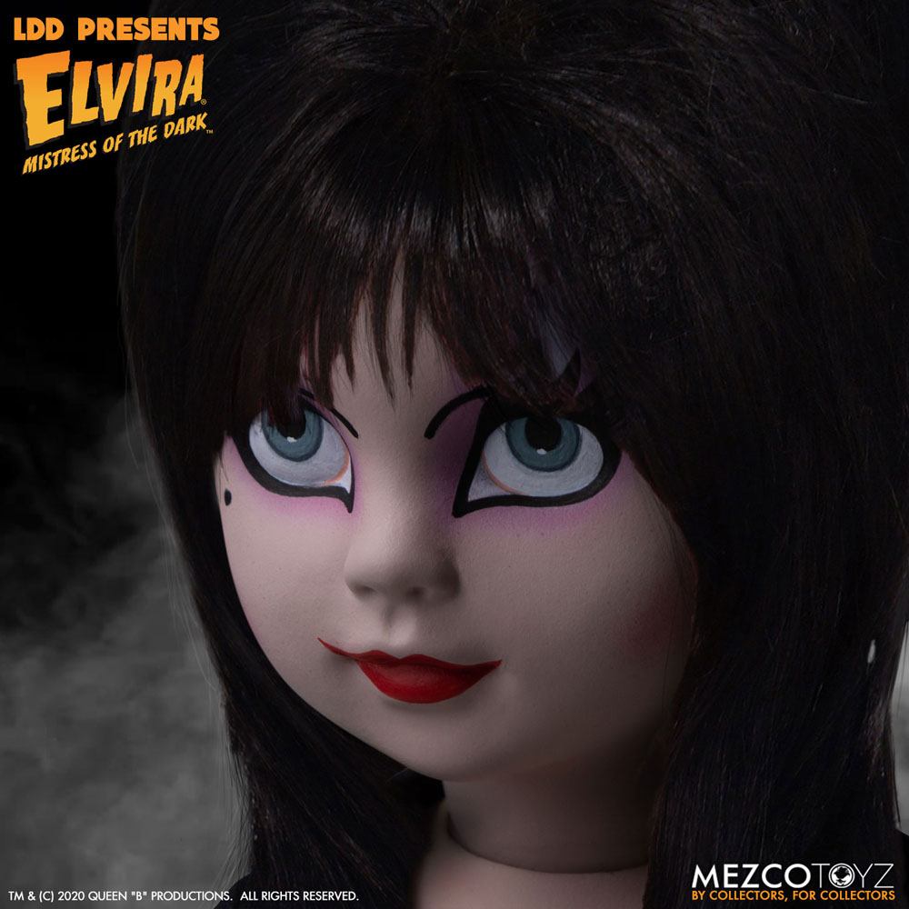 Mezco Toys Elvira Herrscherin der Dunkelheit LDD Presents Puppe