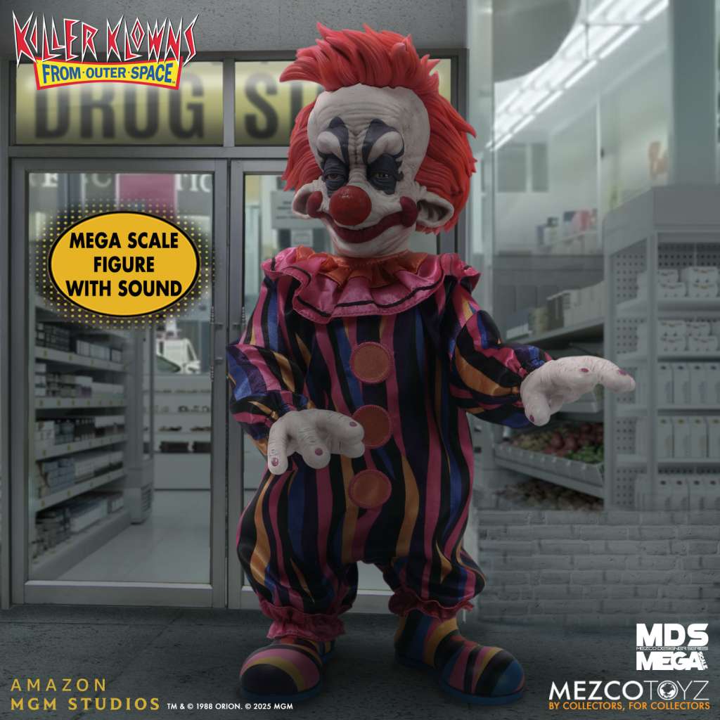 Mezco Toys Killer Klowns from Outer Space Rudy MDS Mega Scale Puppe