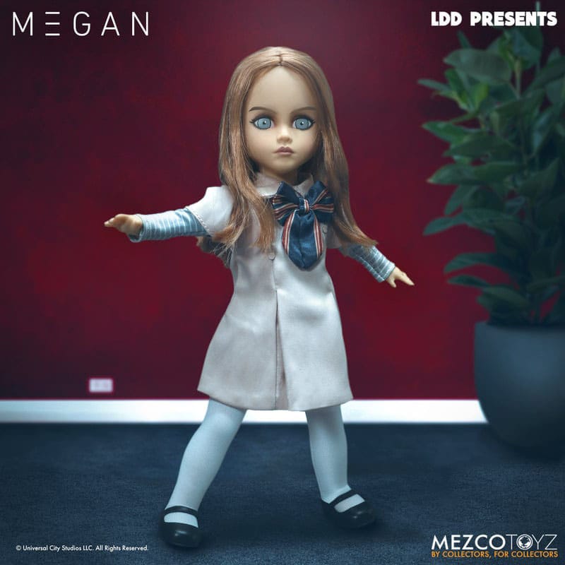 Mezco Toys M3GAN Megan LDD Presents Puppe