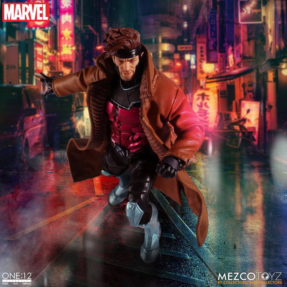 Mezco Toys Marvel Gambit 1/12 Actionfigur