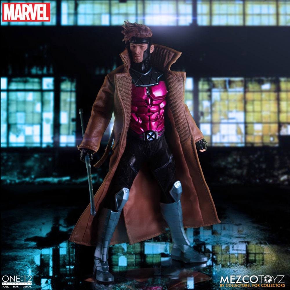 Mezco Toys Marvel Gambit 1/12 Actionfigur