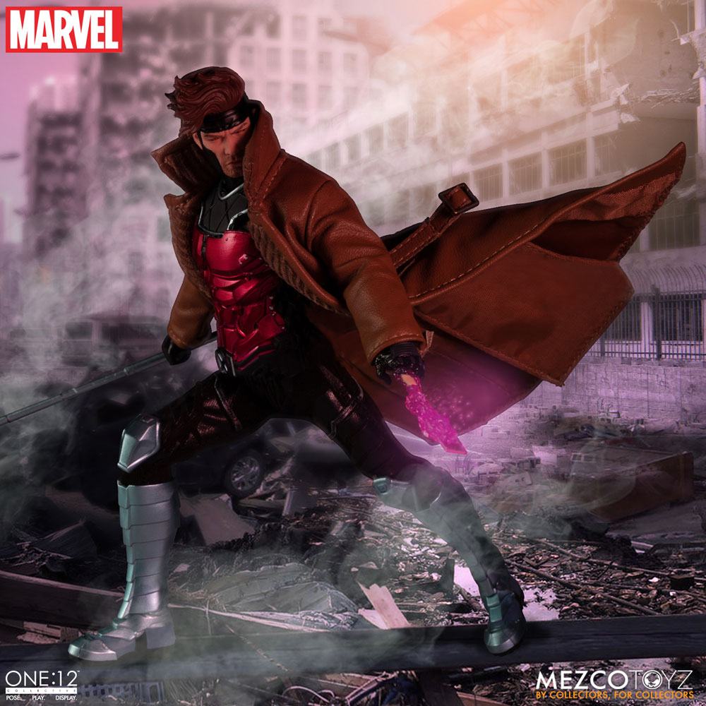 Mezco Toys Marvel Gambit 1/12 Actionfigur
