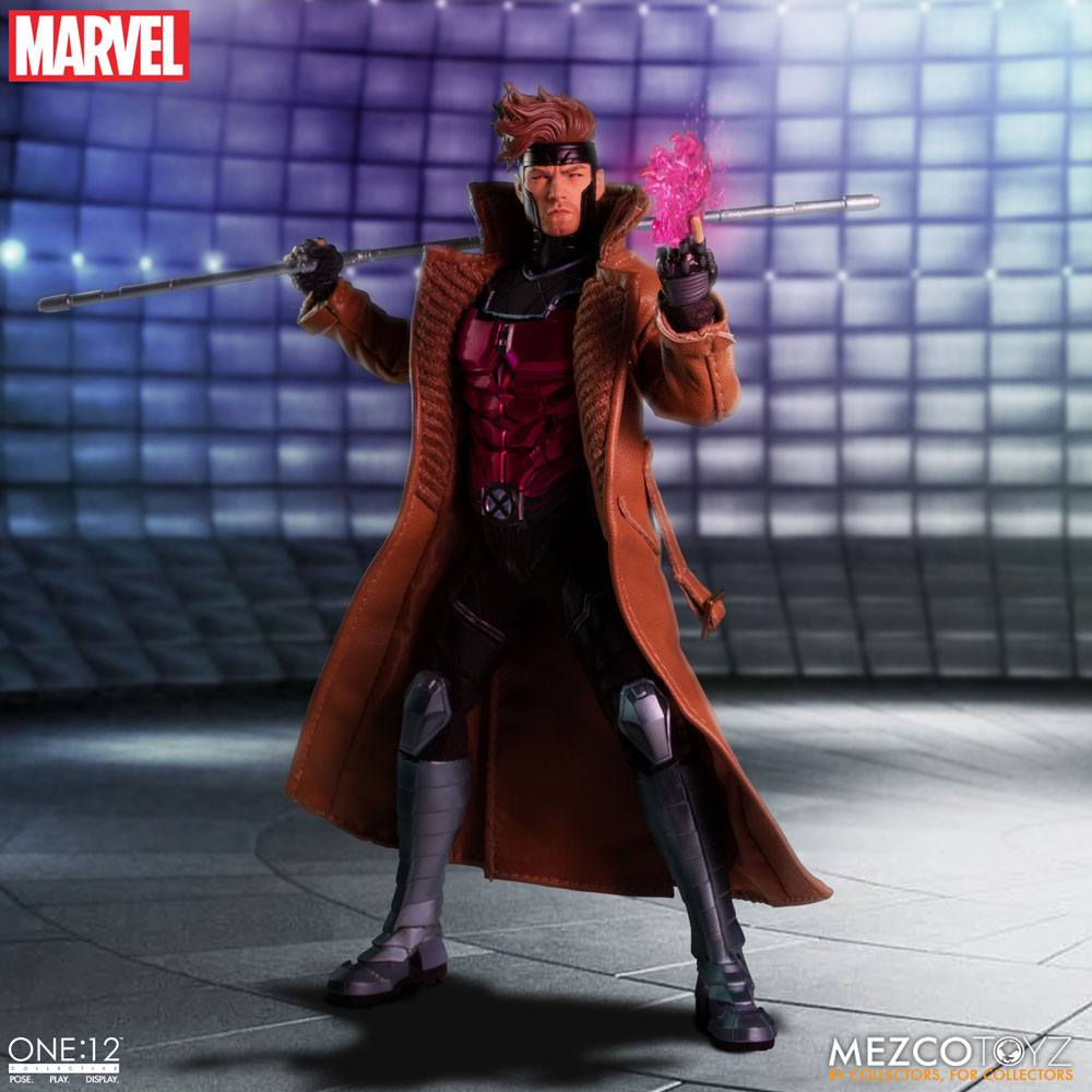 Mezco Toys Marvel Gambit 1/12 Actionfigur