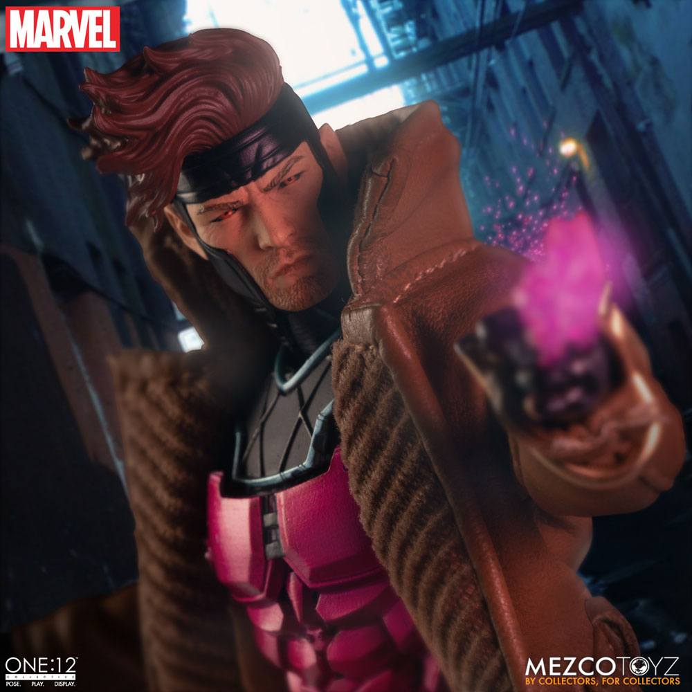 Mezco Toys Marvel Gambit 1/12 Actionfigur
