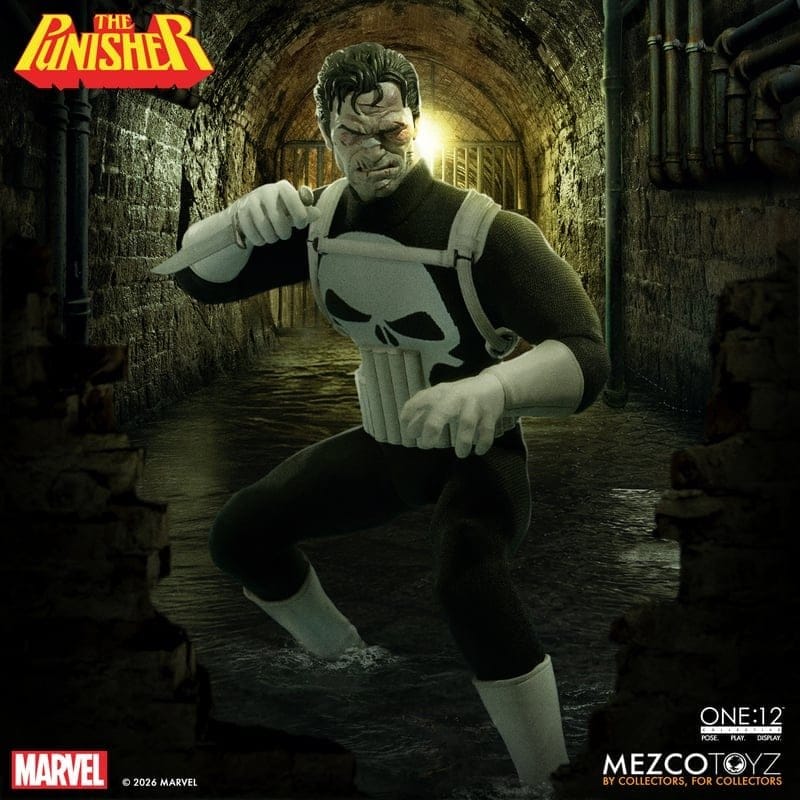 Mezco Toys Marvel Punisher One:12 Collective 1/12 Actionfigur
