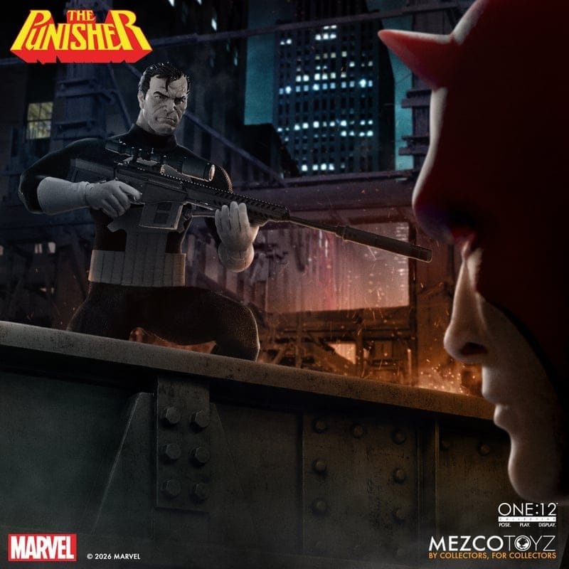 Mezco Toys Marvel Punisher One:12 Collective 1/12 Actionfigur