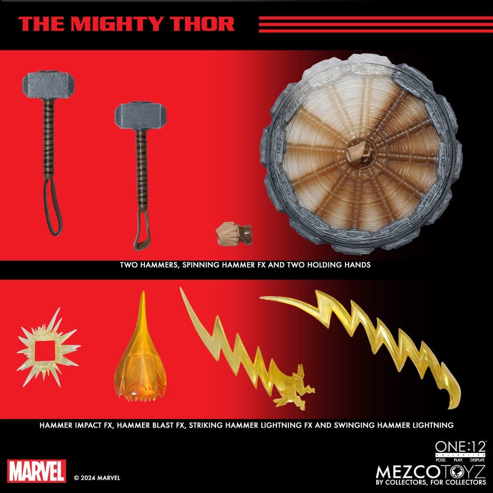 Mezco Toys Marvel The Mighty Thor One 12 Collective 1/12 Actionfigur