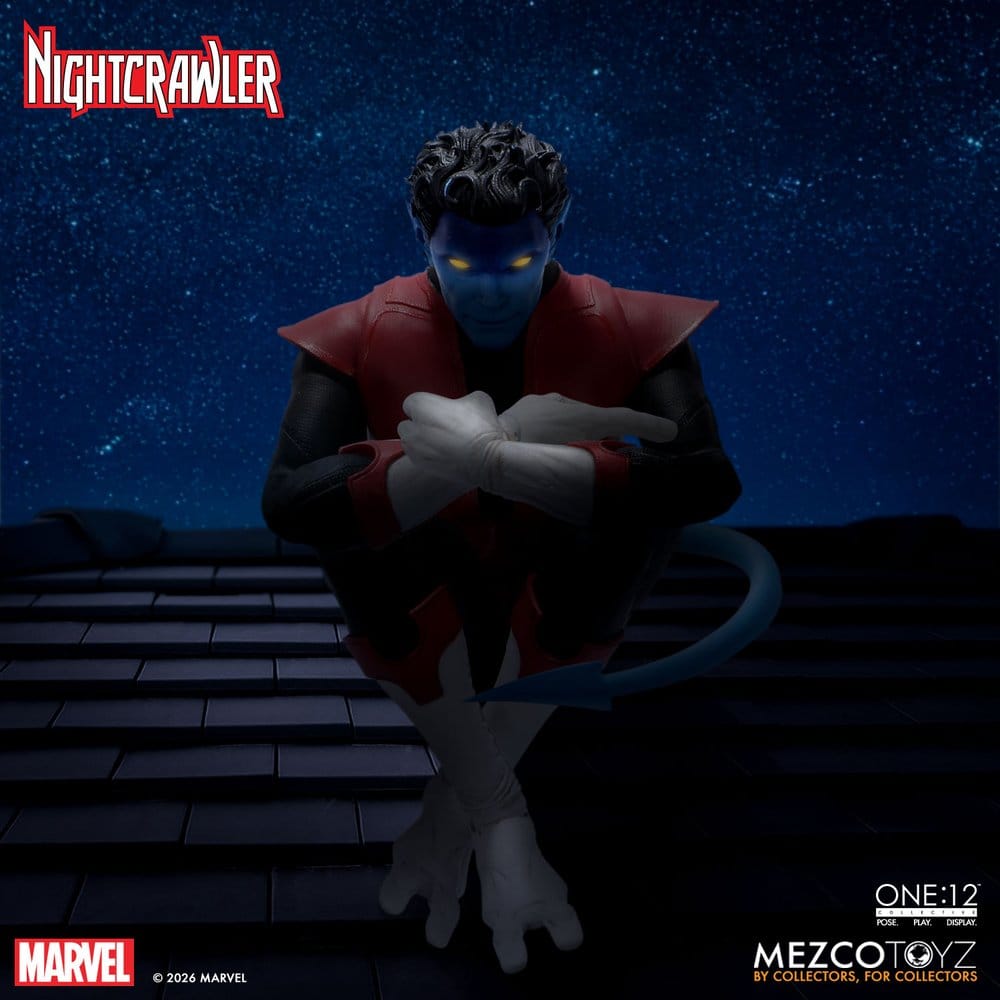 Mezco Toys Marvel X-Men Nightcrawler One:12 Collective 1/12 Actionfigur
