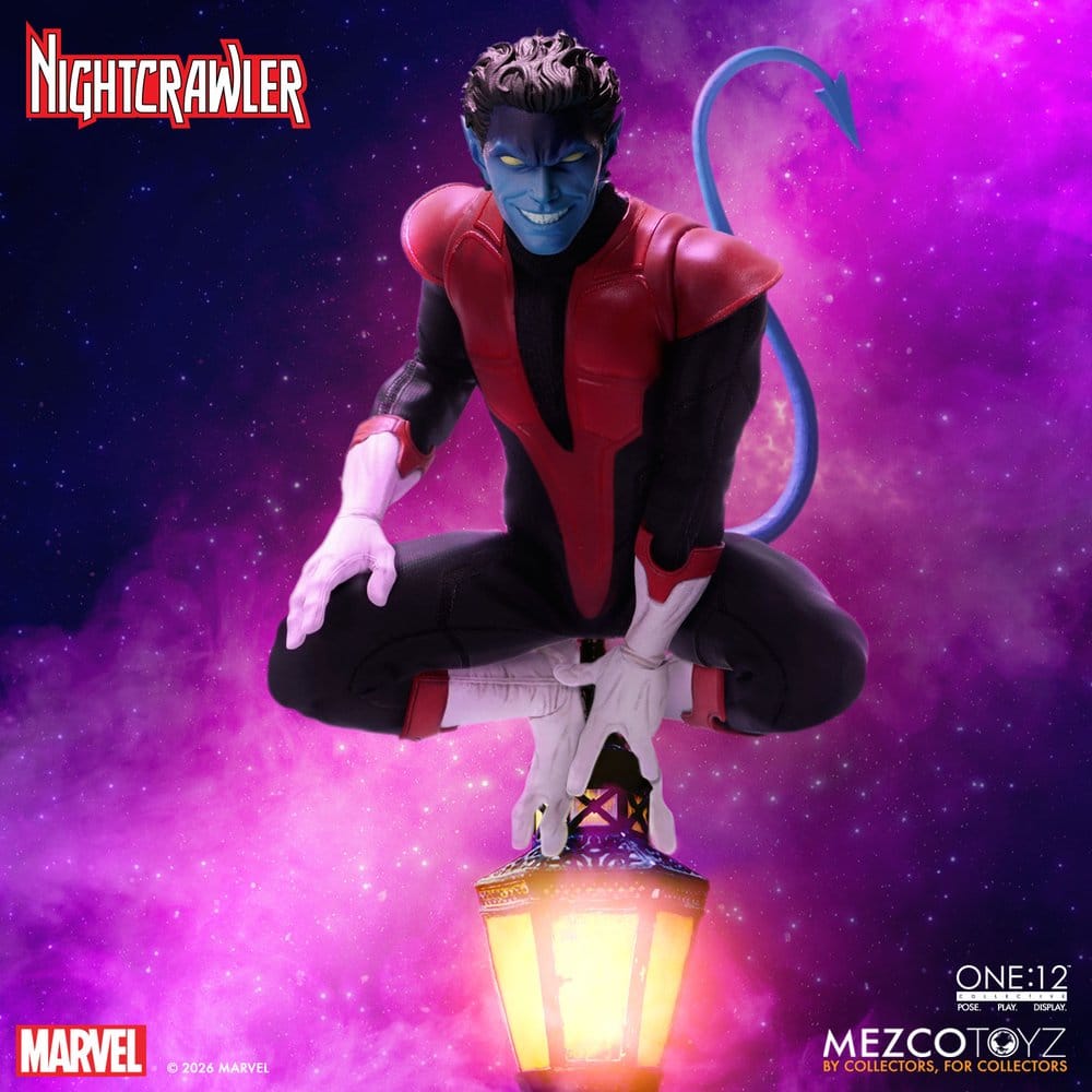 Mezco Toys Marvel X-Men Nightcrawler One:12 Collective 1/12 Actionfigur