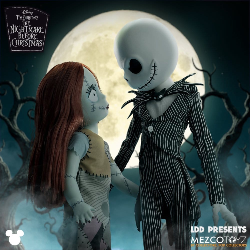 Mezco Toys Nightmare Before Christmas Jack Skellington LDD Presents Puppe