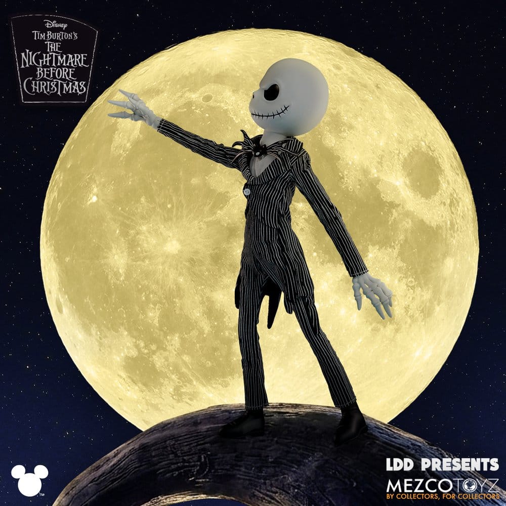 Mezco Toys Nightmare Before Christmas Jack Skellington LDD Presents Puppe