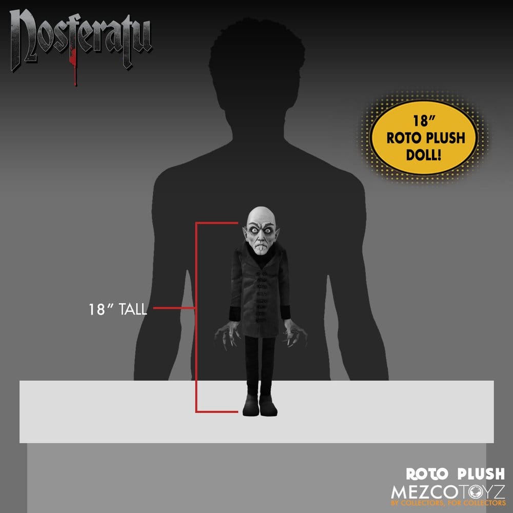 Mezco Toys Nosferatu MDS Roto 46 cm Plüschfigur