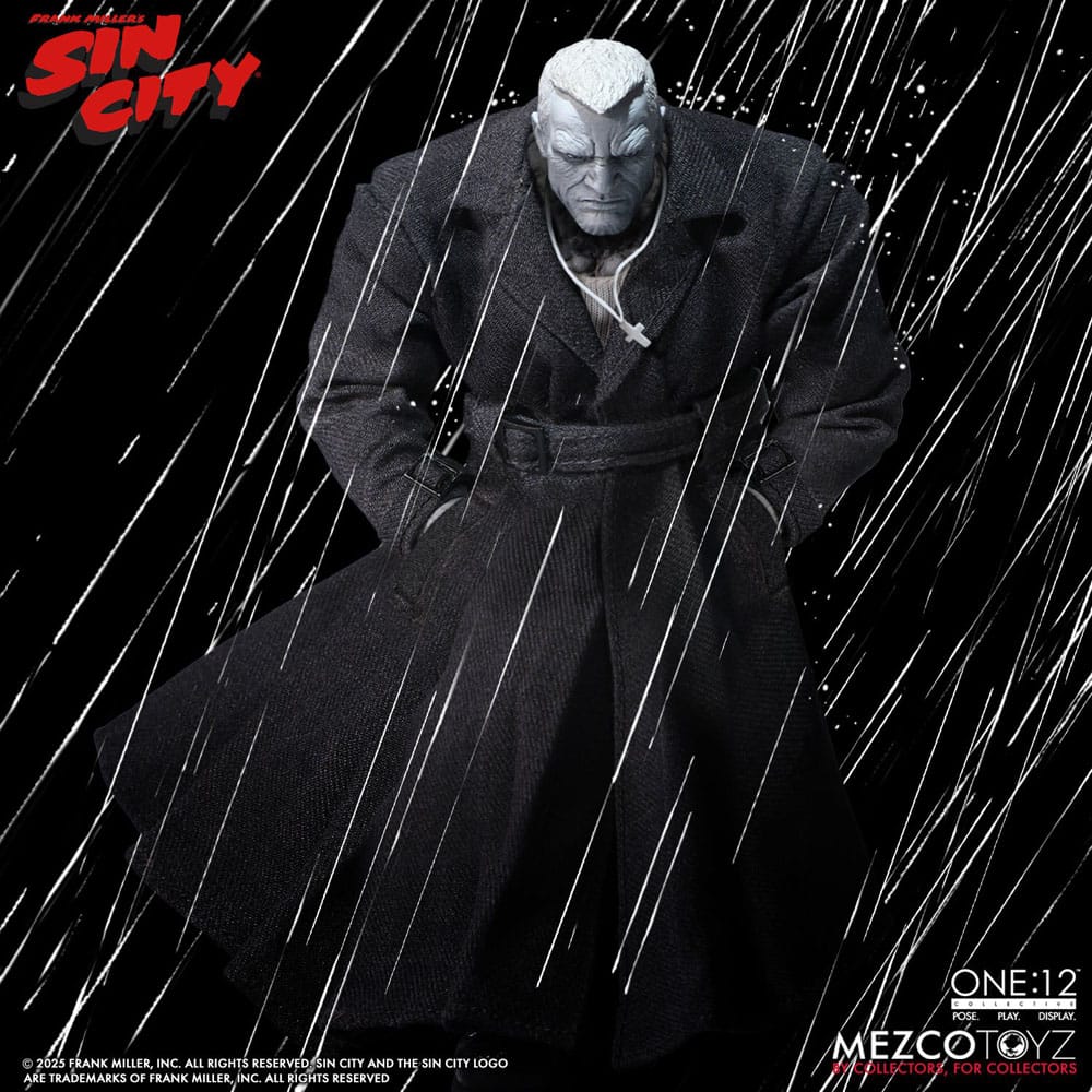 Mezco Toys Sin City Marv 1/12 Actionfigur