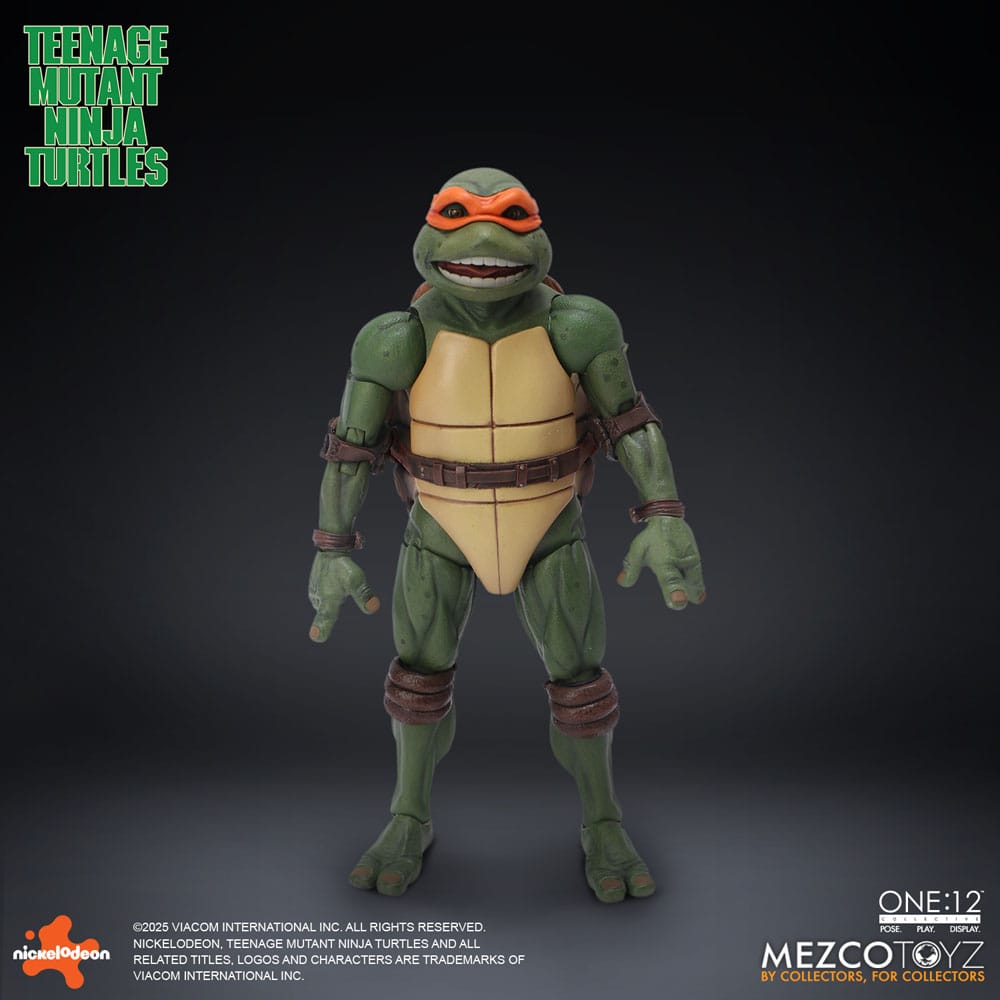 Mezco Toys Teenage Mutant Ninja Turtles (1990 Movie) Box-Set 1/12 Actionfiguren