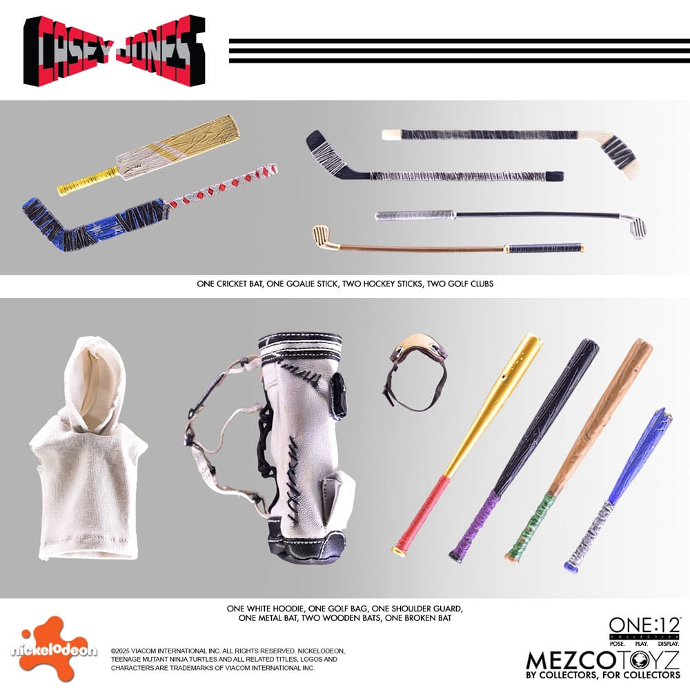 Mezco Toys Teenage Mutant Ninja Turtles Casey Jones 1/12 Actionfigur