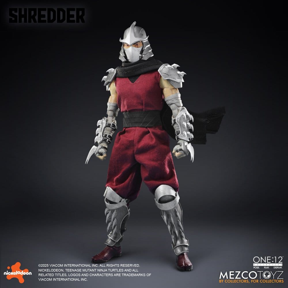 Mezco Toys Teenage Mutant Ninja Turtles Shredder 1/12 Actionfigur