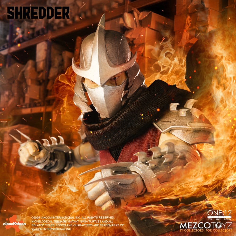 Mezco Toys Teenage Mutant Ninja Turtles Shredder 1/12 Actionfigur
